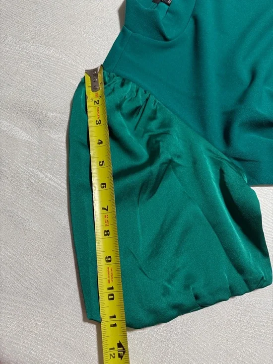 H&M Teal Puff-Sleeve Blouse - Picture 7 of 13